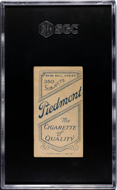1910 Piedmont Cigarettes (T206) Roger Bresnahan With Bat SGC 2